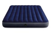 Air mattress with its pump but it depends the size you want this is 6*6 electricity pump