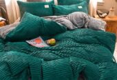 4pcs coral duvet
