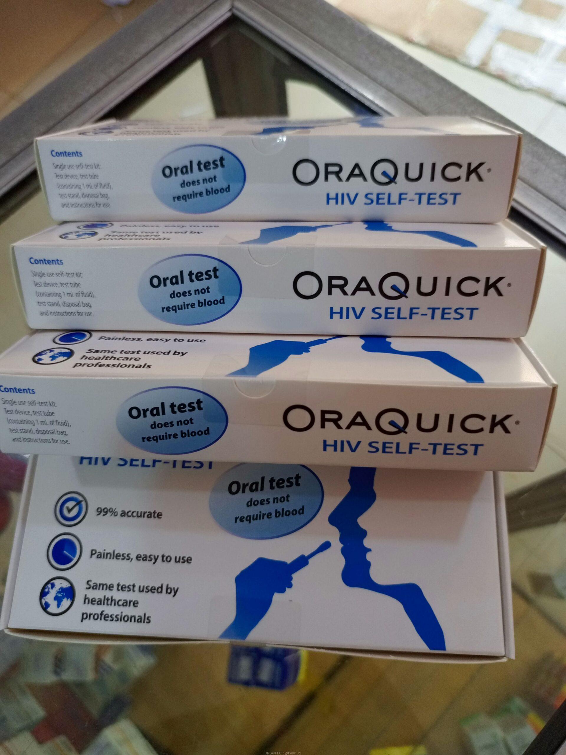Oraquick Oral HIV Virus Testing Kit