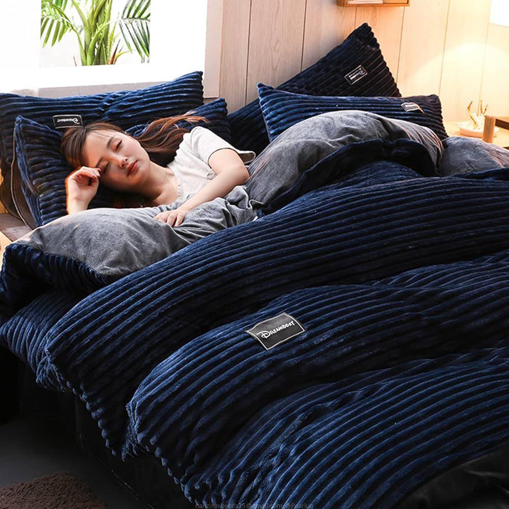 4pcs coral duvet