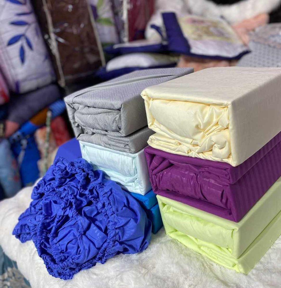 4pcs bedsheet cotton 6*6 has 2bedsheet and 2pillowcases
