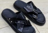 Prada and Adidas sandals