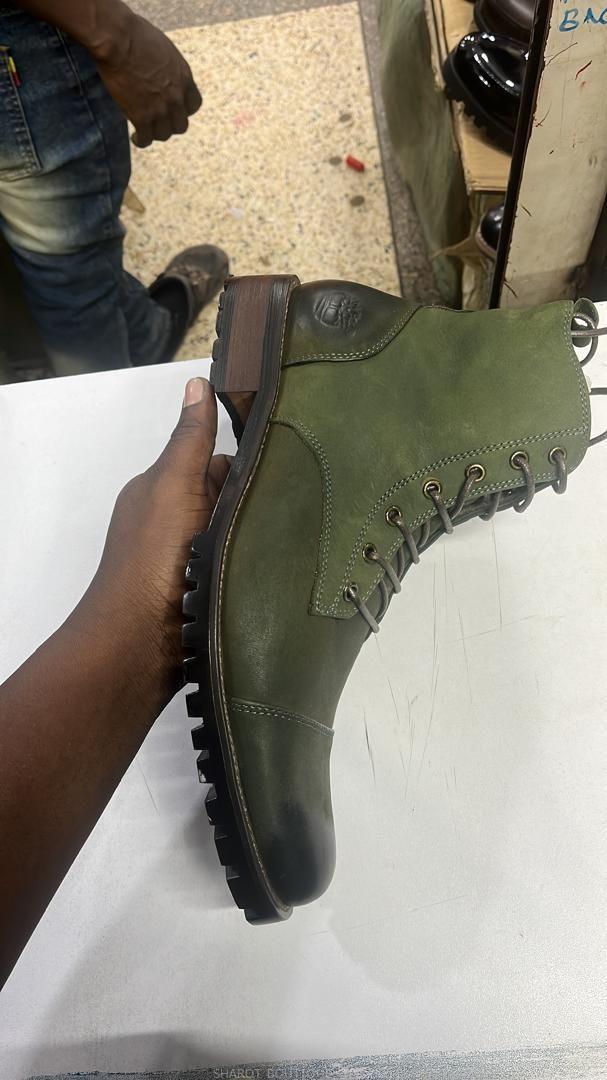 Timberland green boot gentle