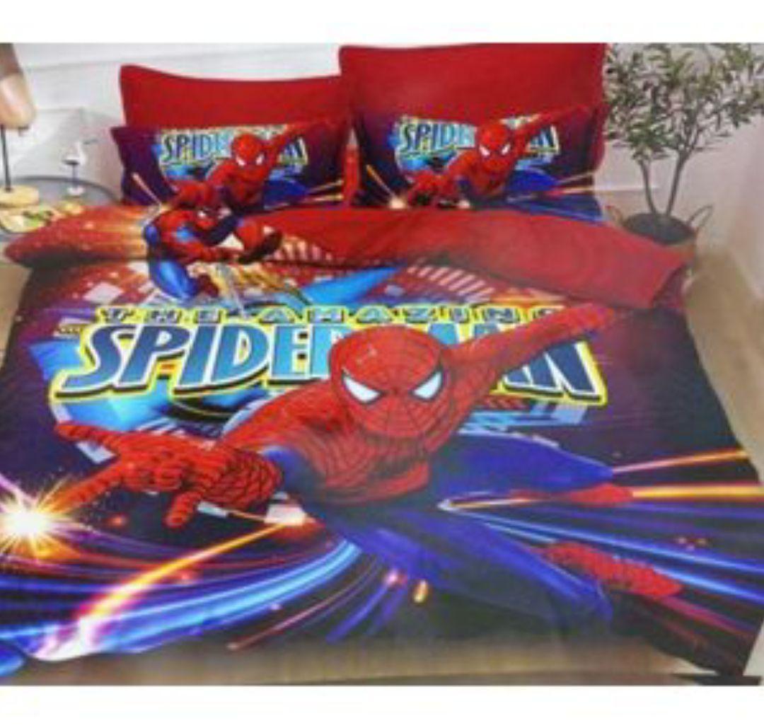 3pcs kid duvet characters cotton with 1bedsheet, 1pillowcases and 1duvet