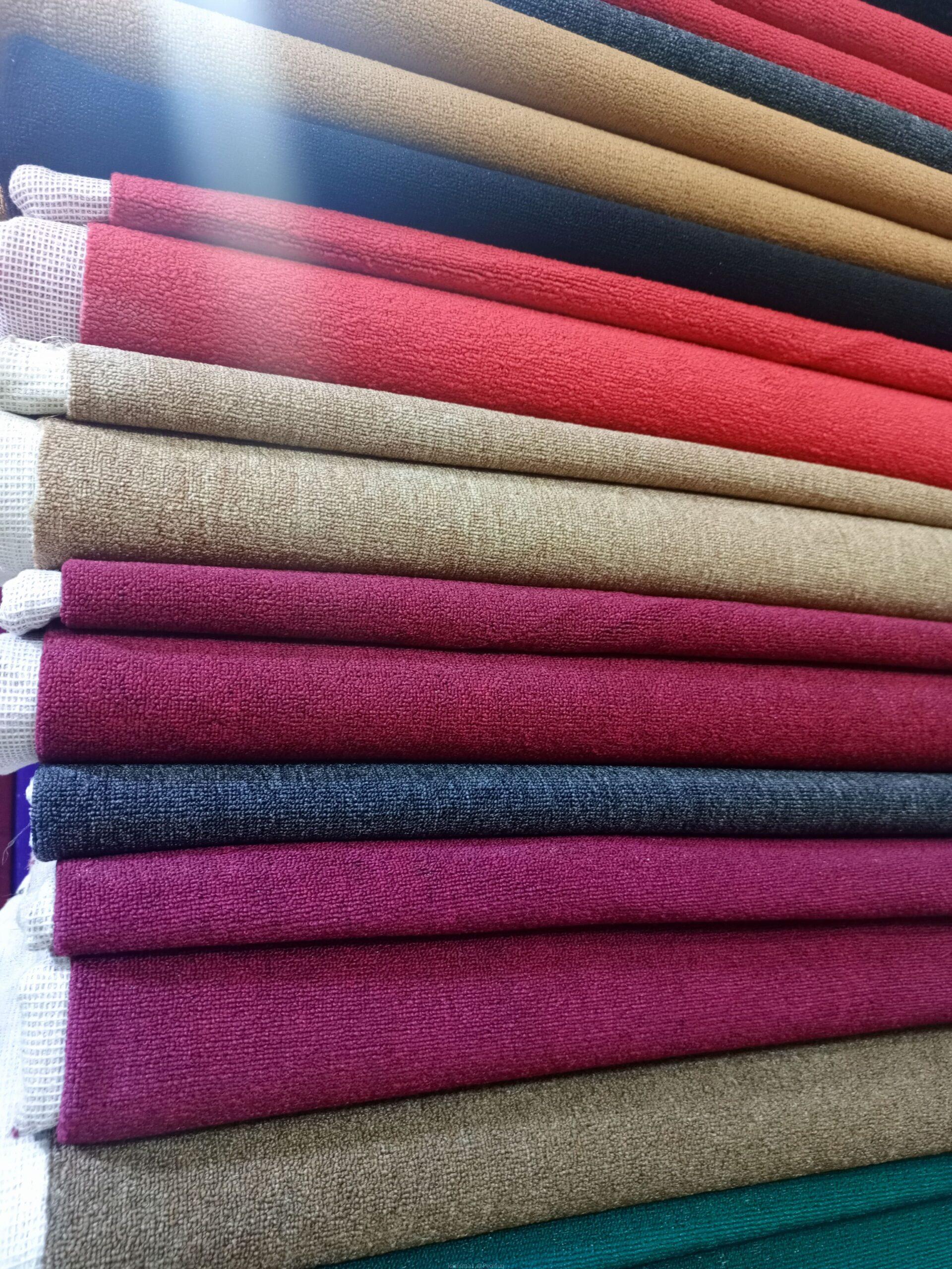 Wall to wall woolen carpets