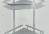 Conner and straight wall shelf