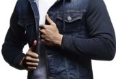 Denim hoodie jackets