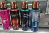 Perfume body sprays and mists