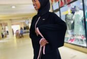 Black Egyptian hijab