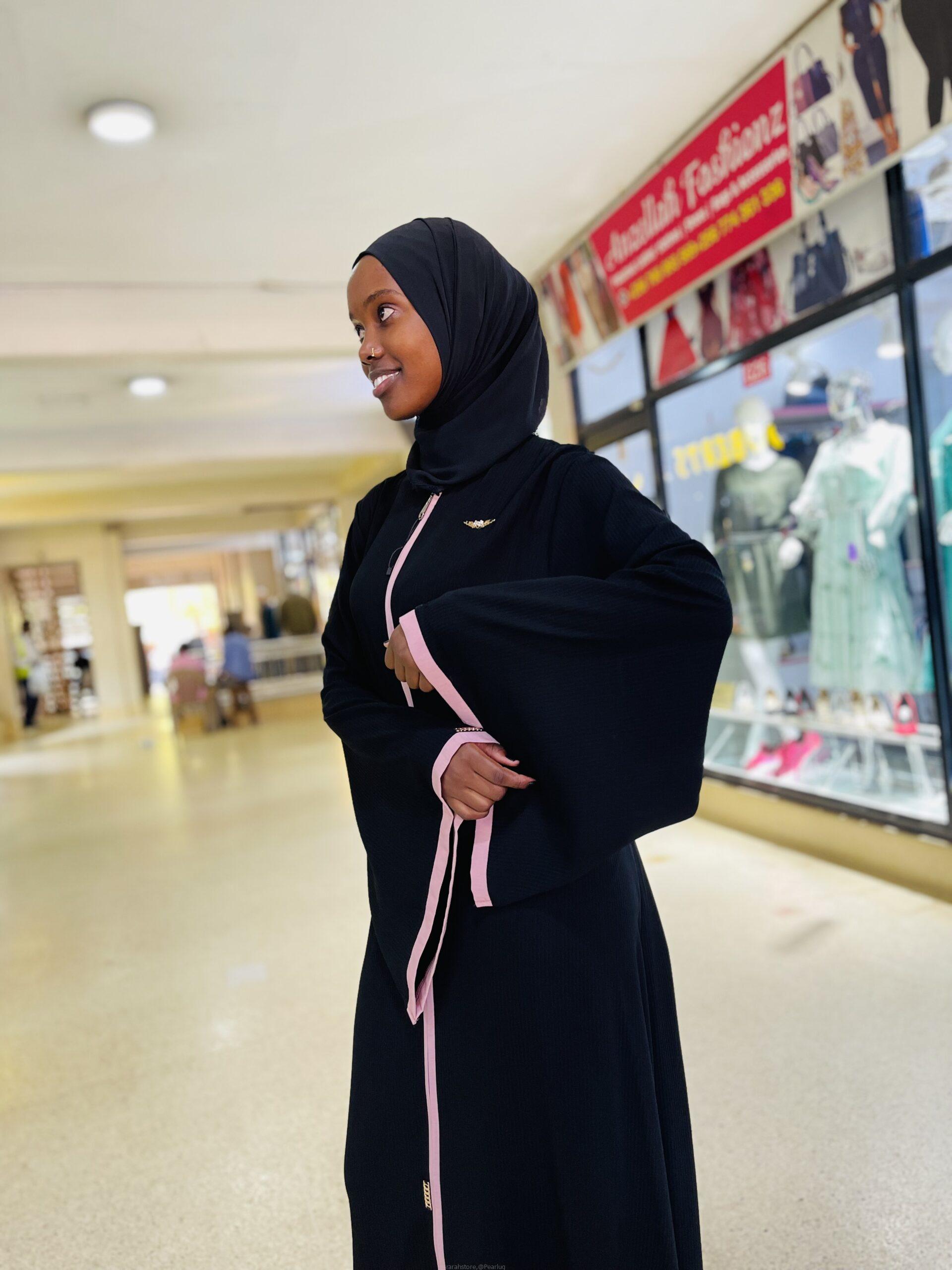 Black Egyptian hijab