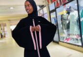 Black Egyptian hijab