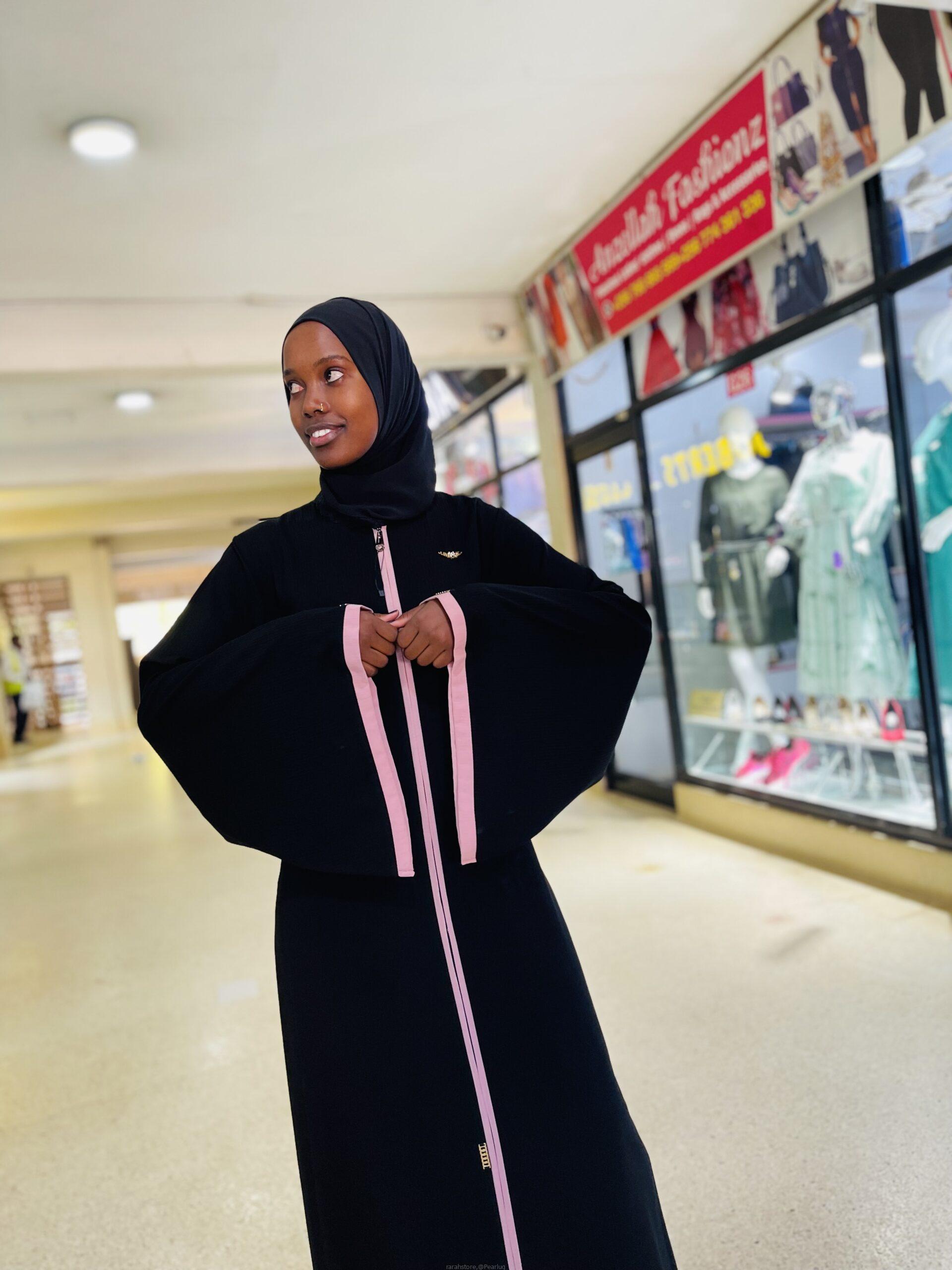 Black Egyptian hijab