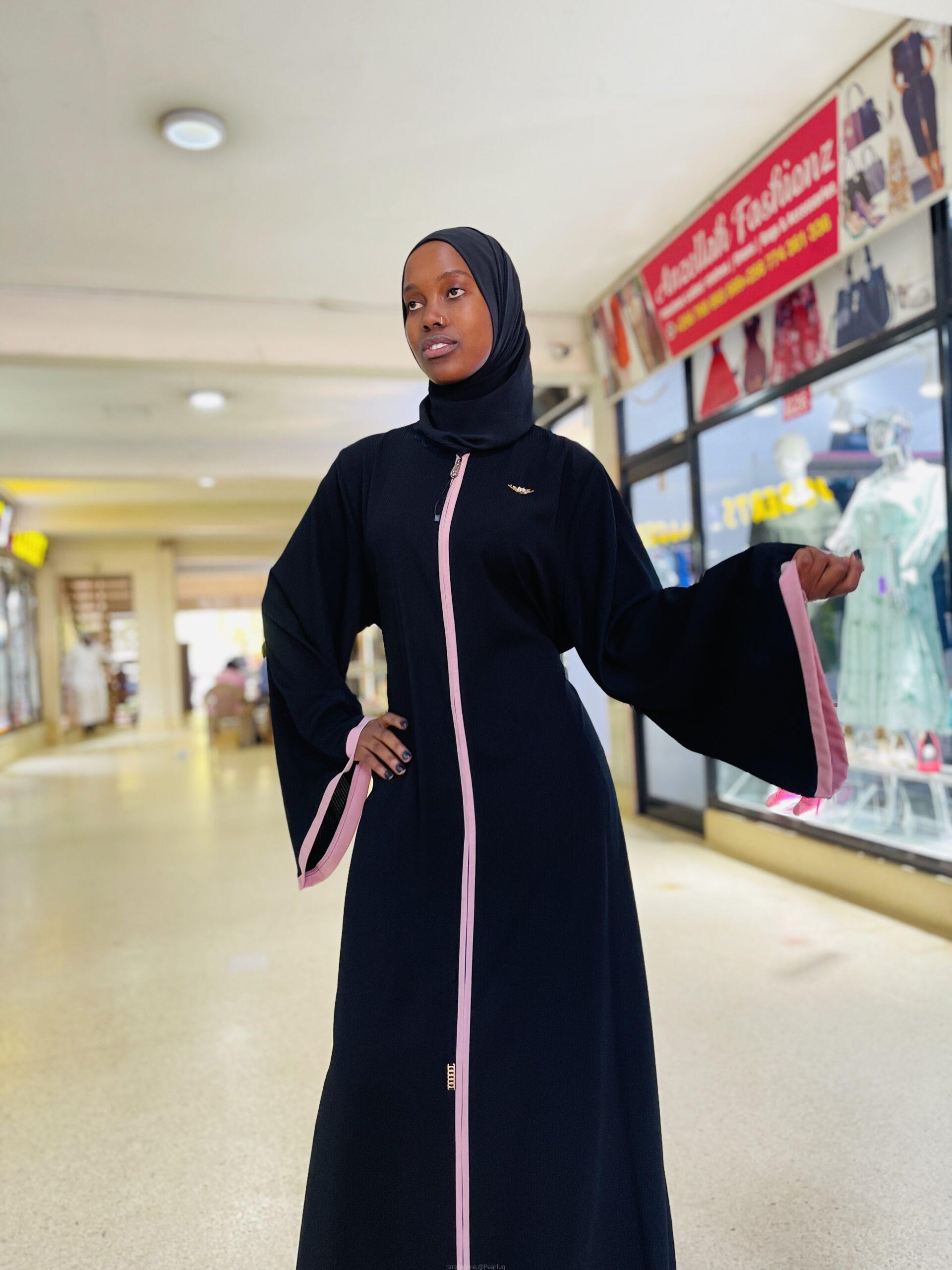 Black Egyptian hijab