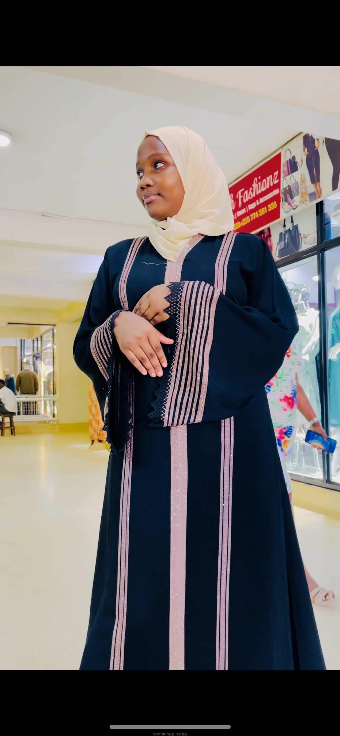 Black hijab