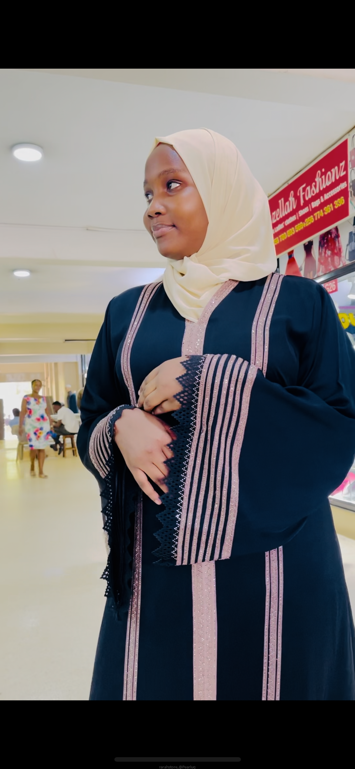 Black hijab