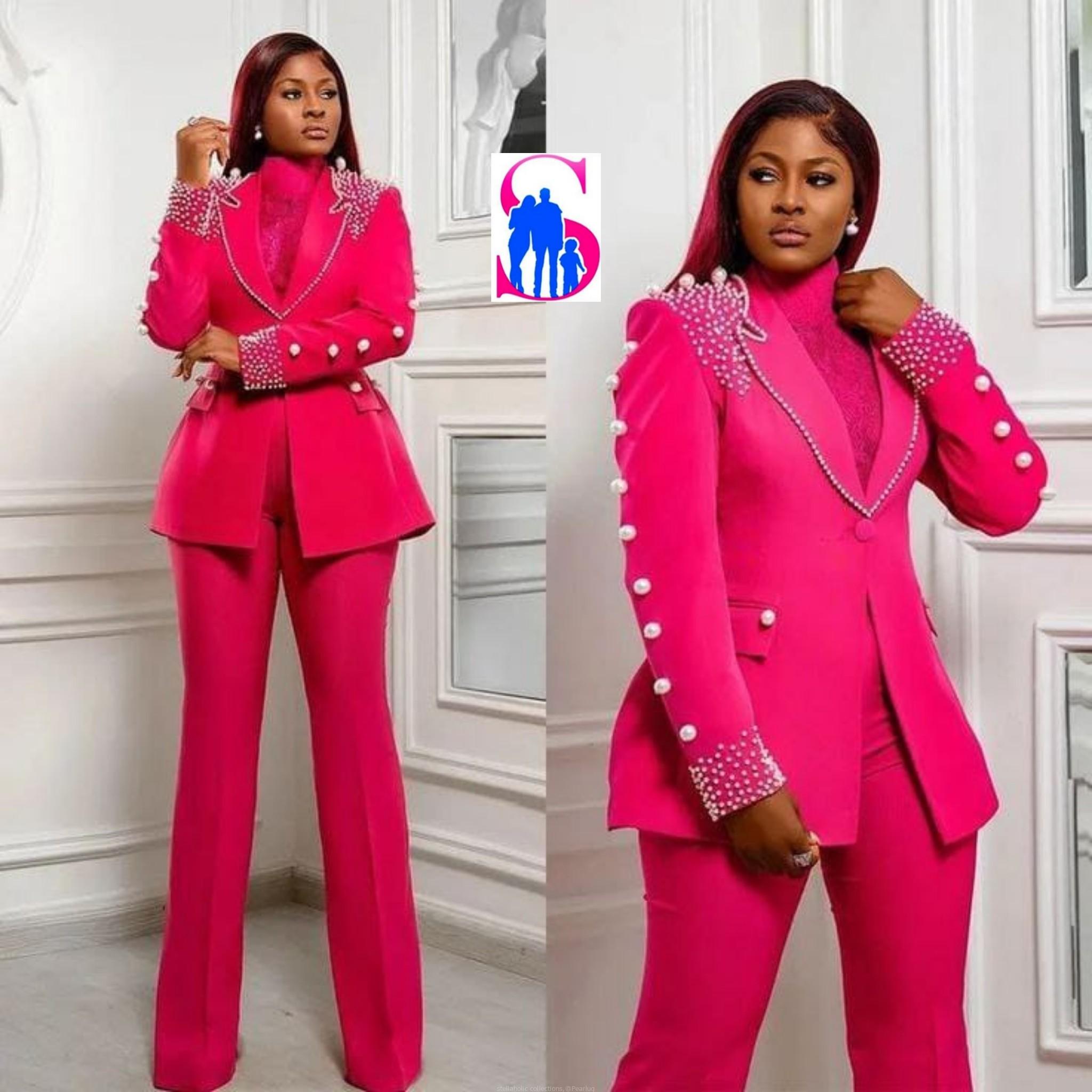 Classy stoned suit