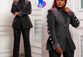 Classy stoned suit
