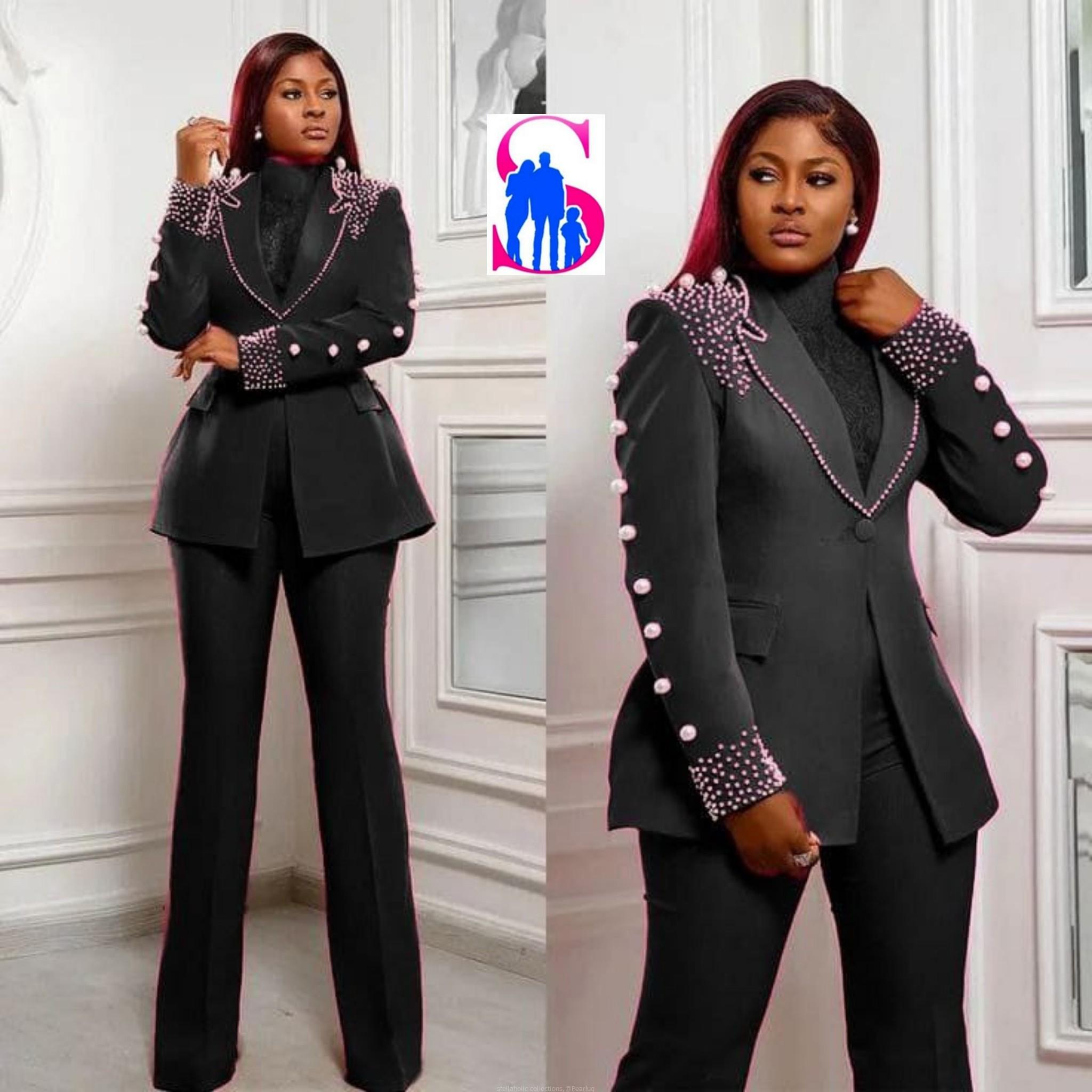 Classy stoned suit