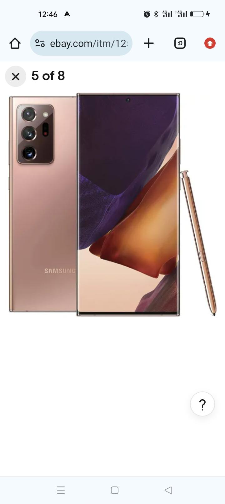 Samsung Note 20 ultra