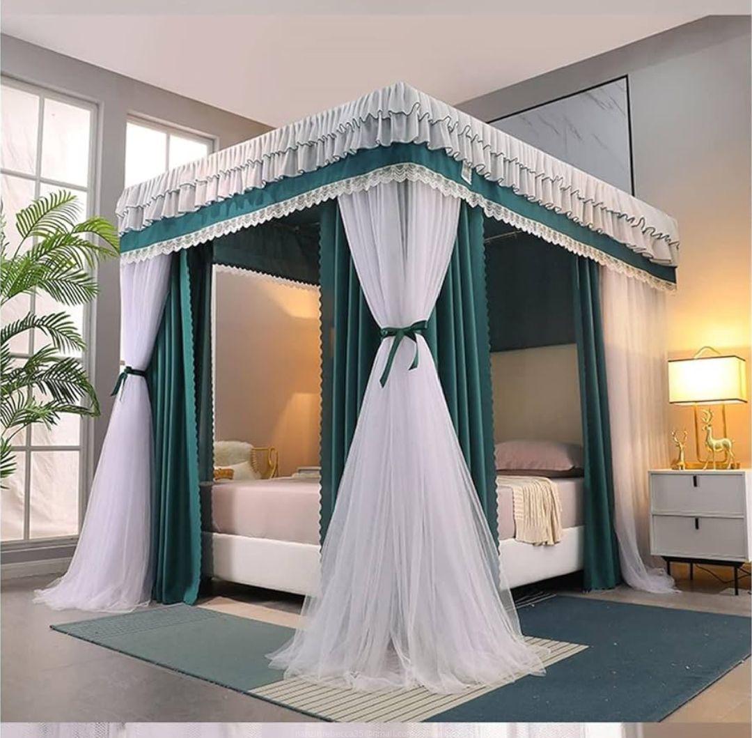 4stand daimand net with curtain