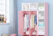 3colom plastic closet