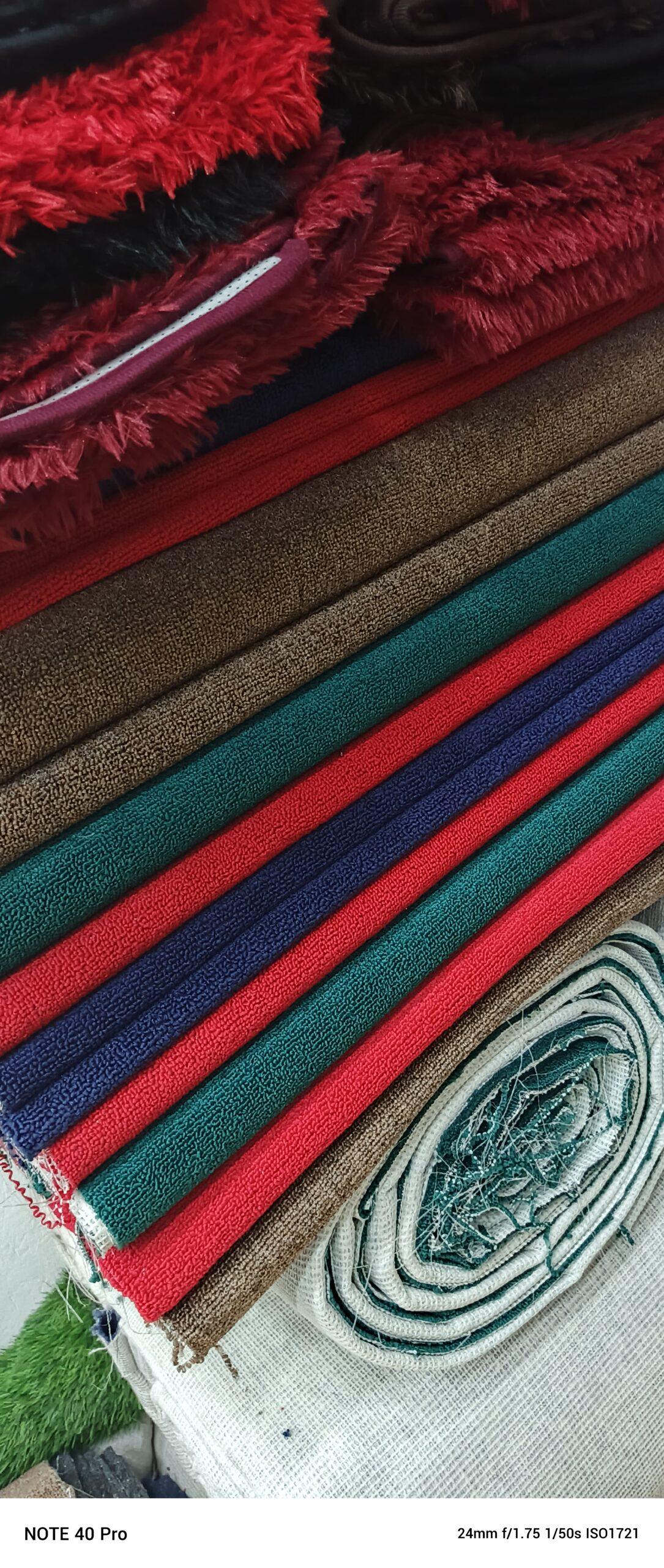 Woolen carpet available