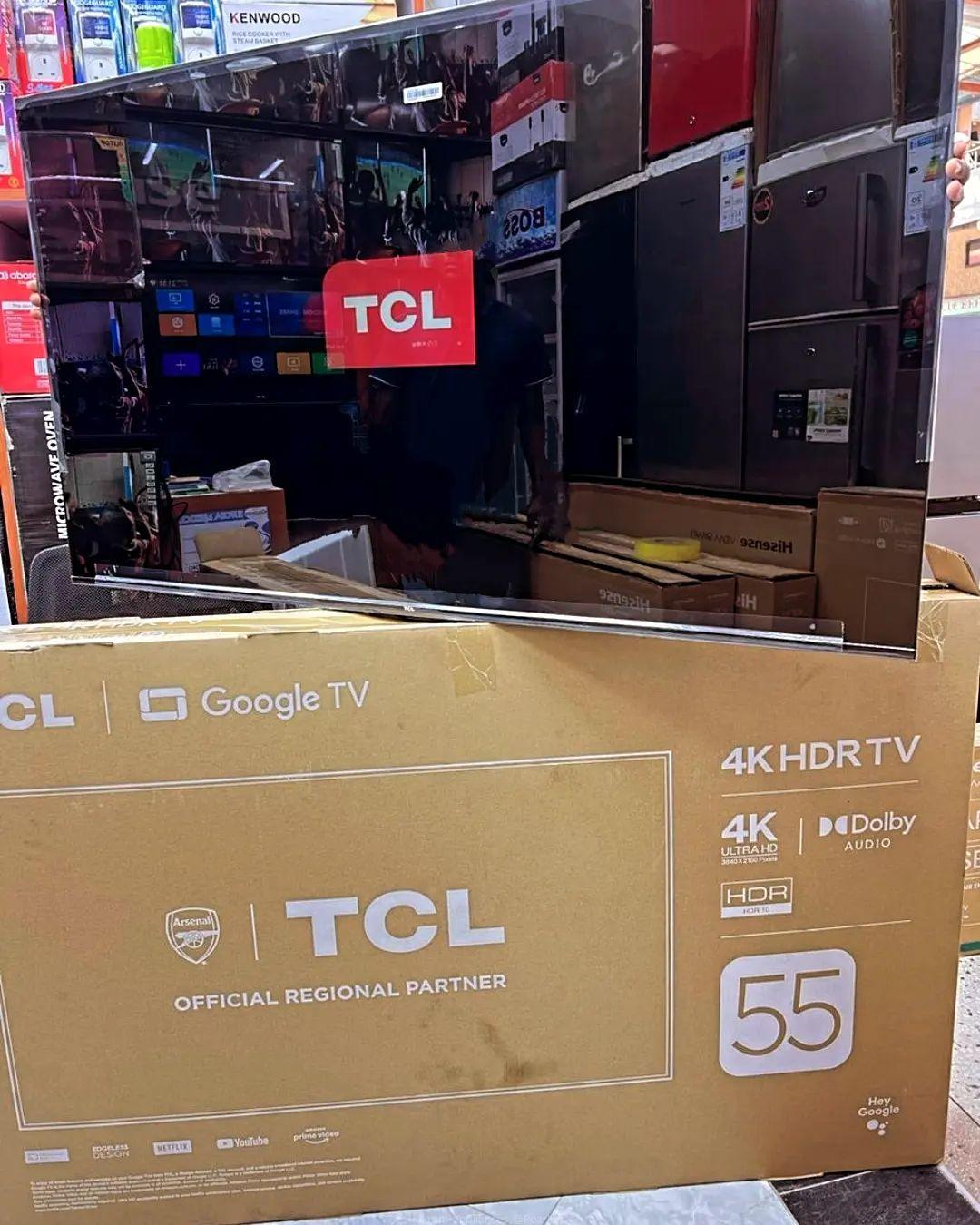 TCL 55 inches smart with android software