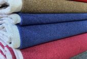 Wall to wall woolen carpets