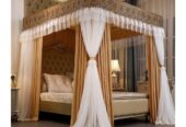 4stand daimand net with curtain