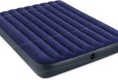 Air mattress with its pump but it depends the size you want this is 6*6 electricity pump