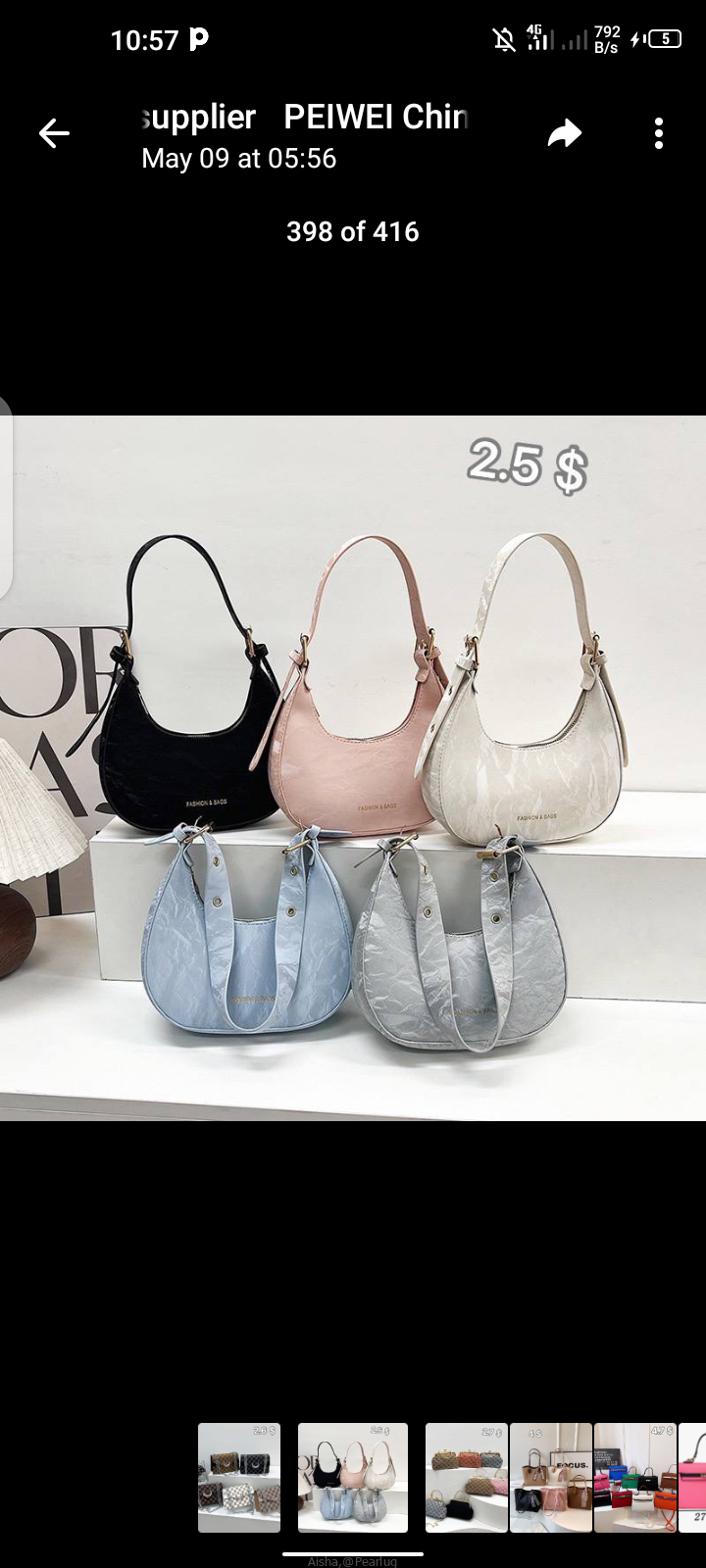 Ladies handbags