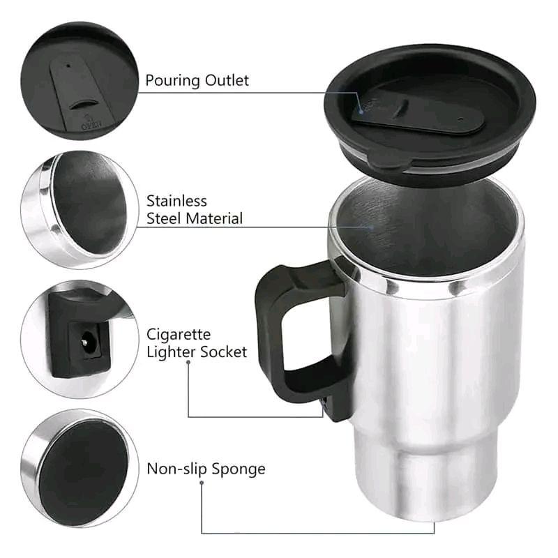 Car electric heating cups