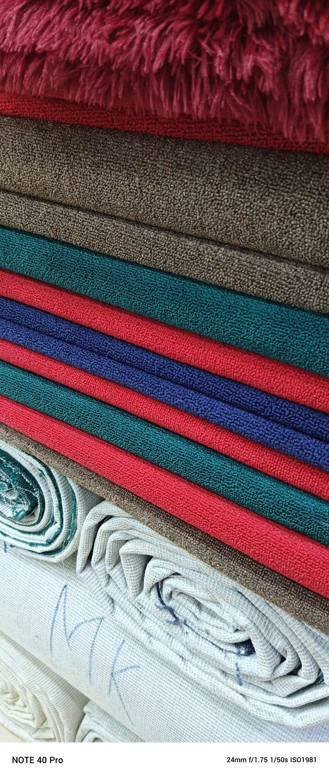 Woolen carpet available
