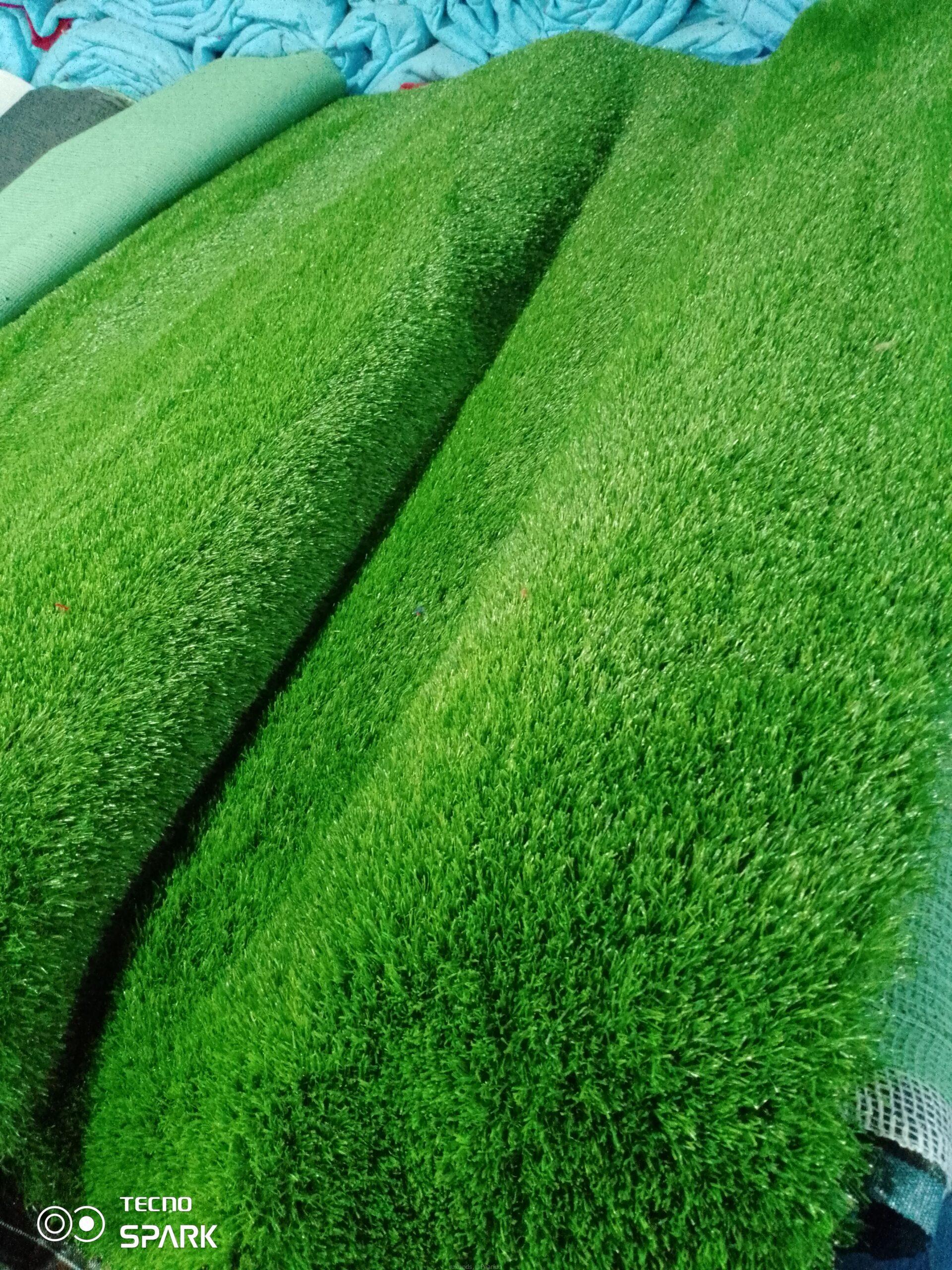 Green grass carpet