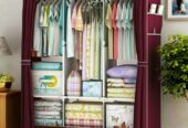 3column metallic closet
