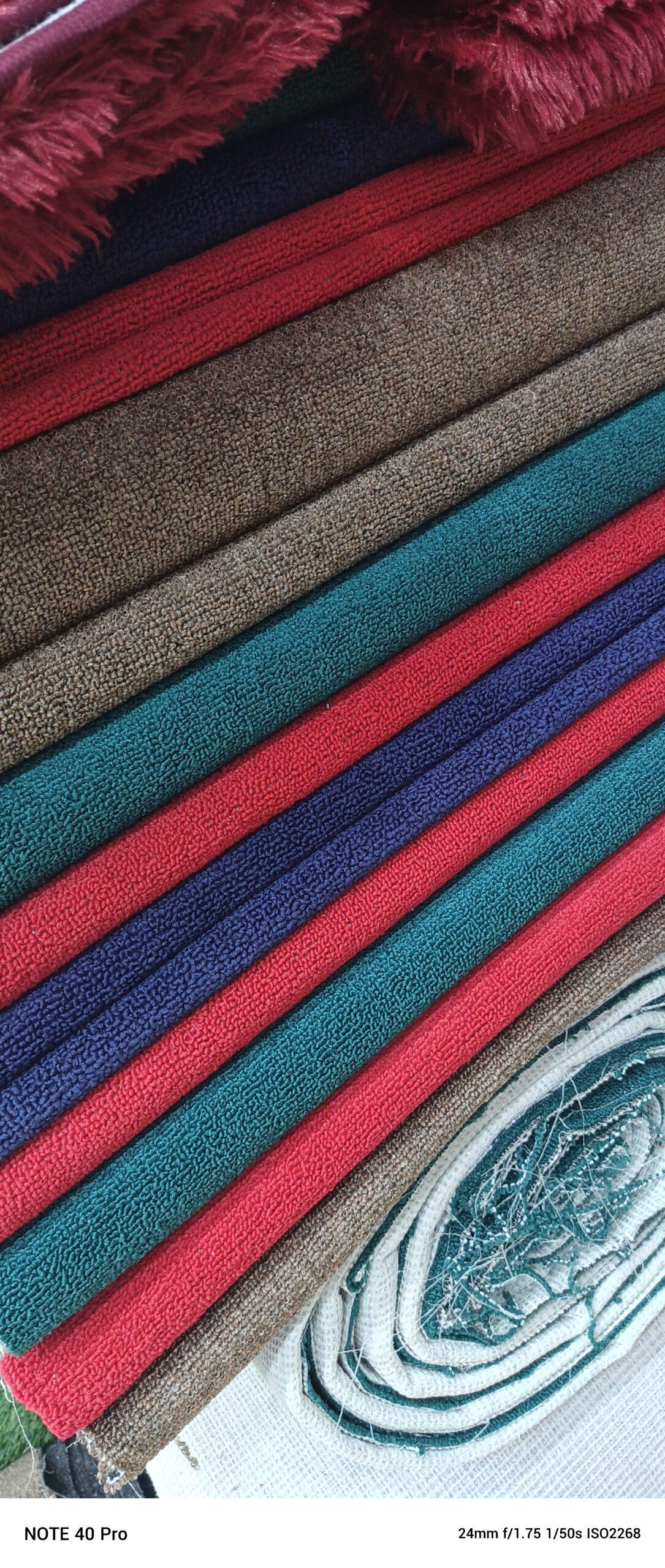 Woolen carpet available