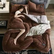 4pcs coral duvet