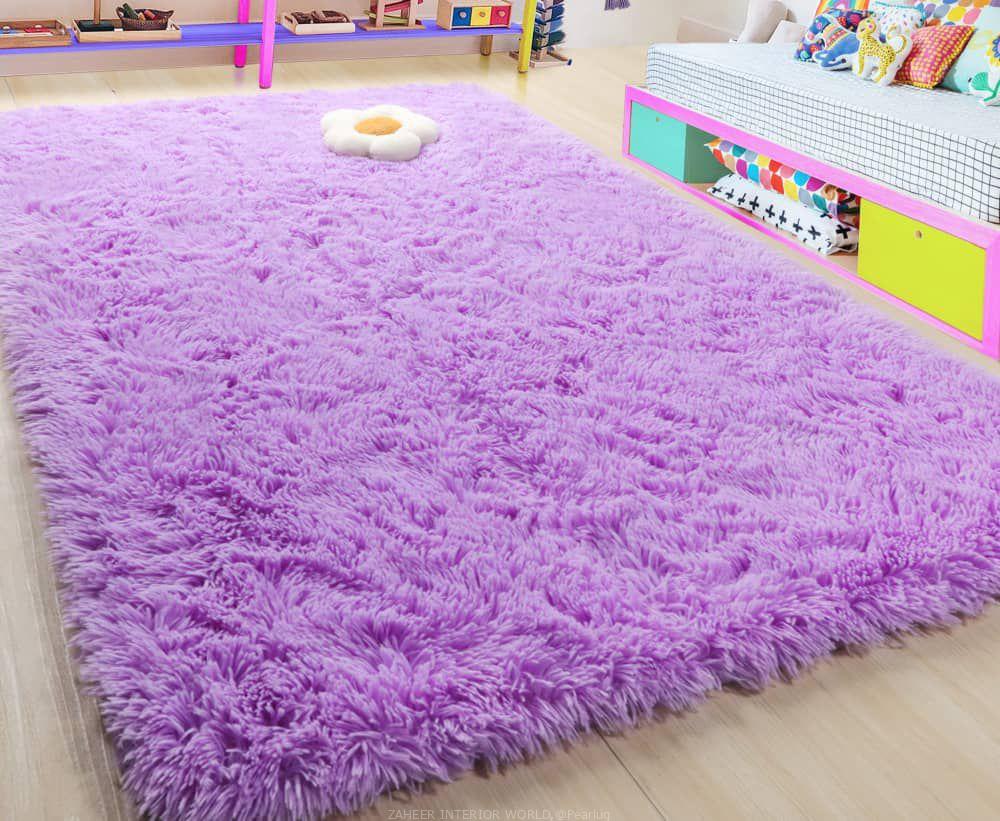 Fluffy carpet