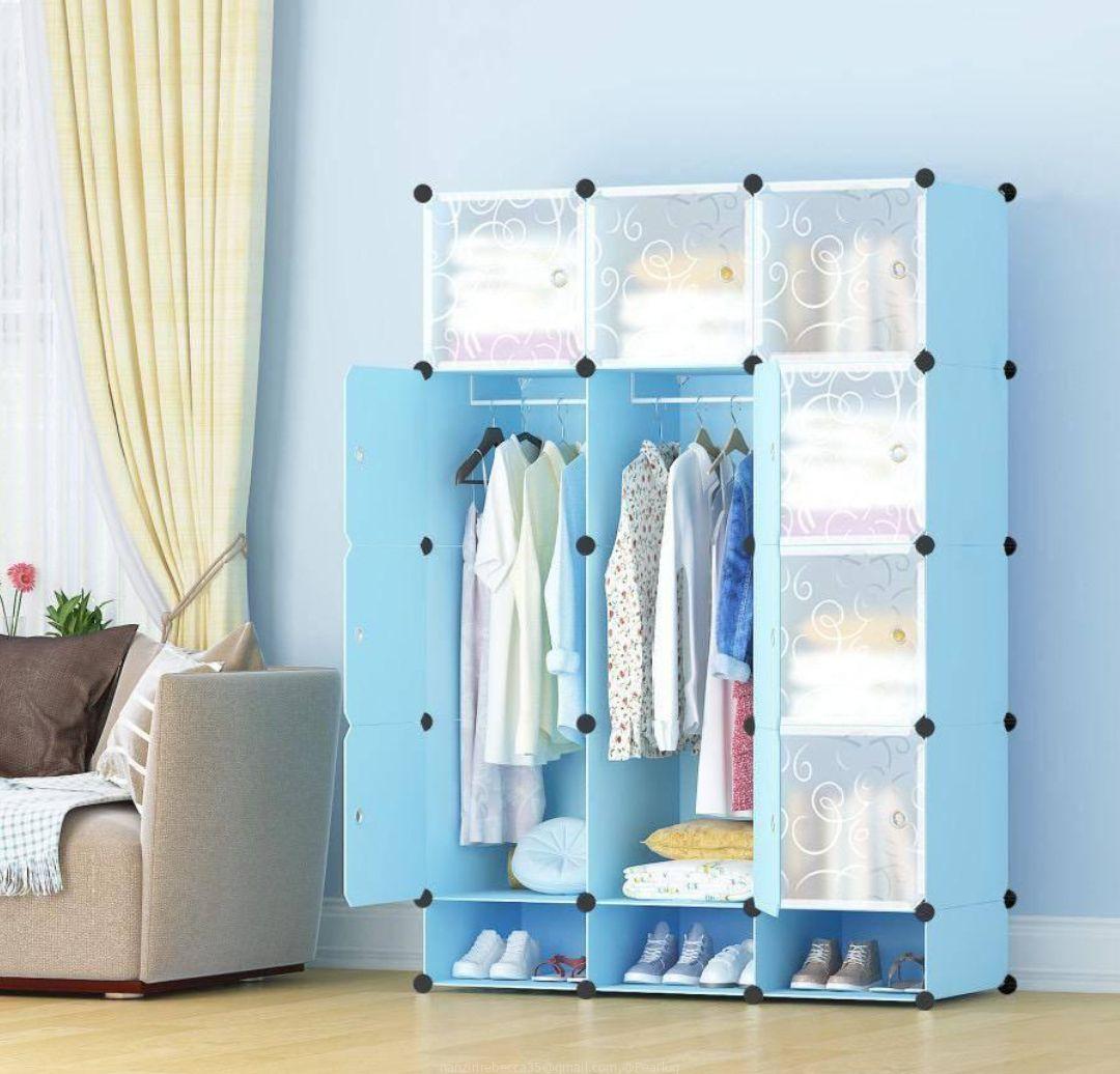 3colom plastic closet