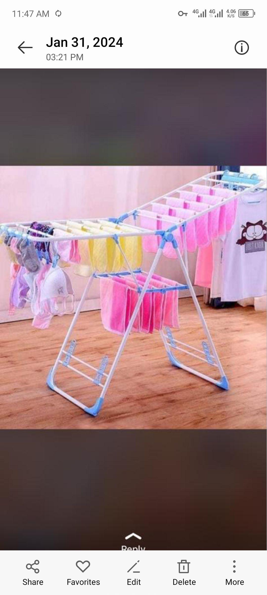 Drying ruck clothes