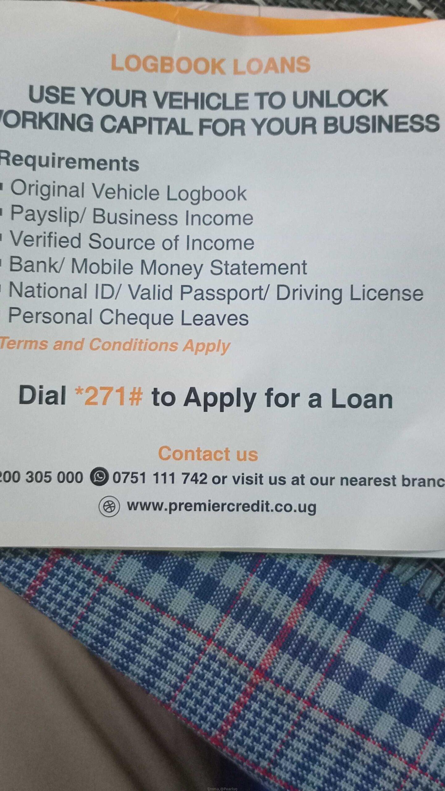 Log book loans