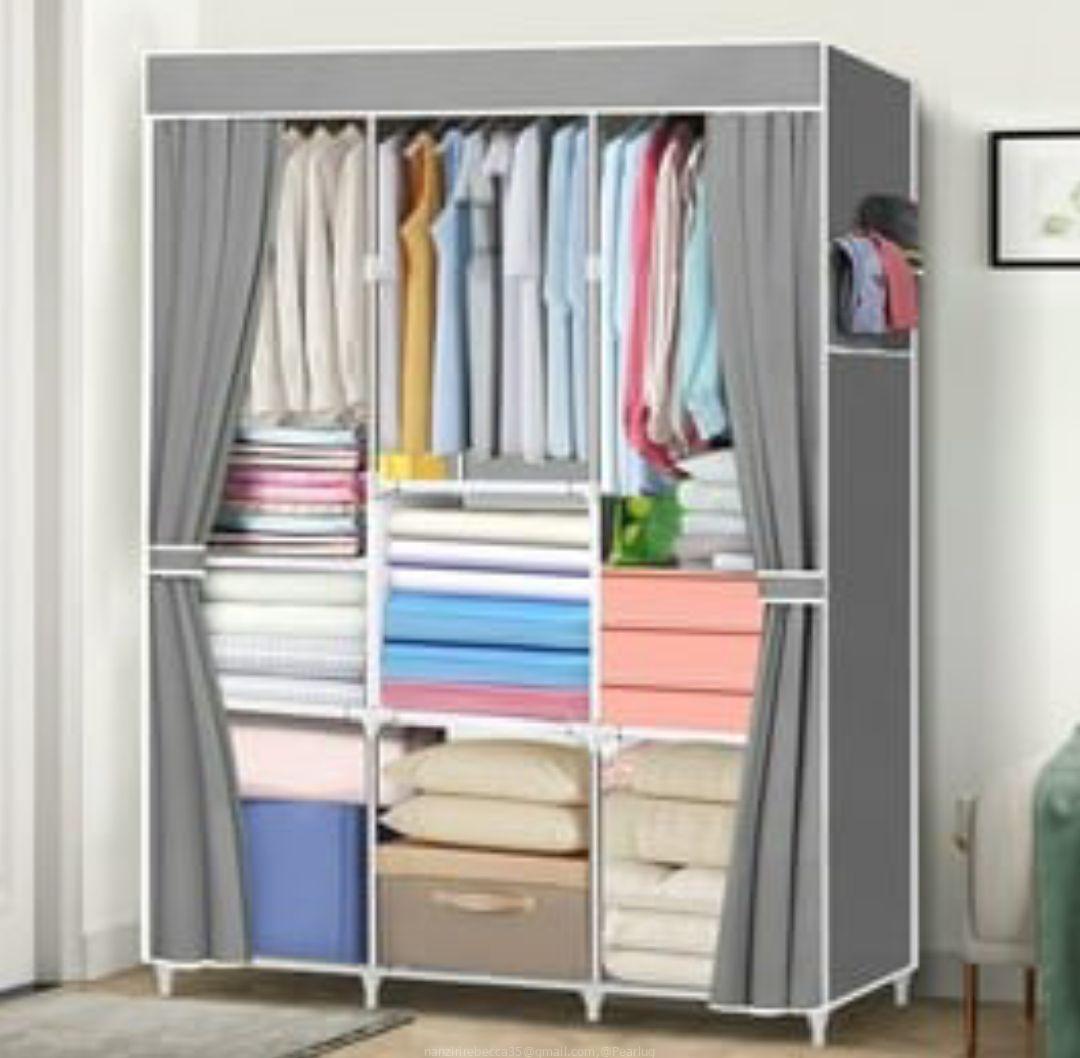 3colom metallic closet