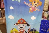 Kids towel cotton cartoon character
