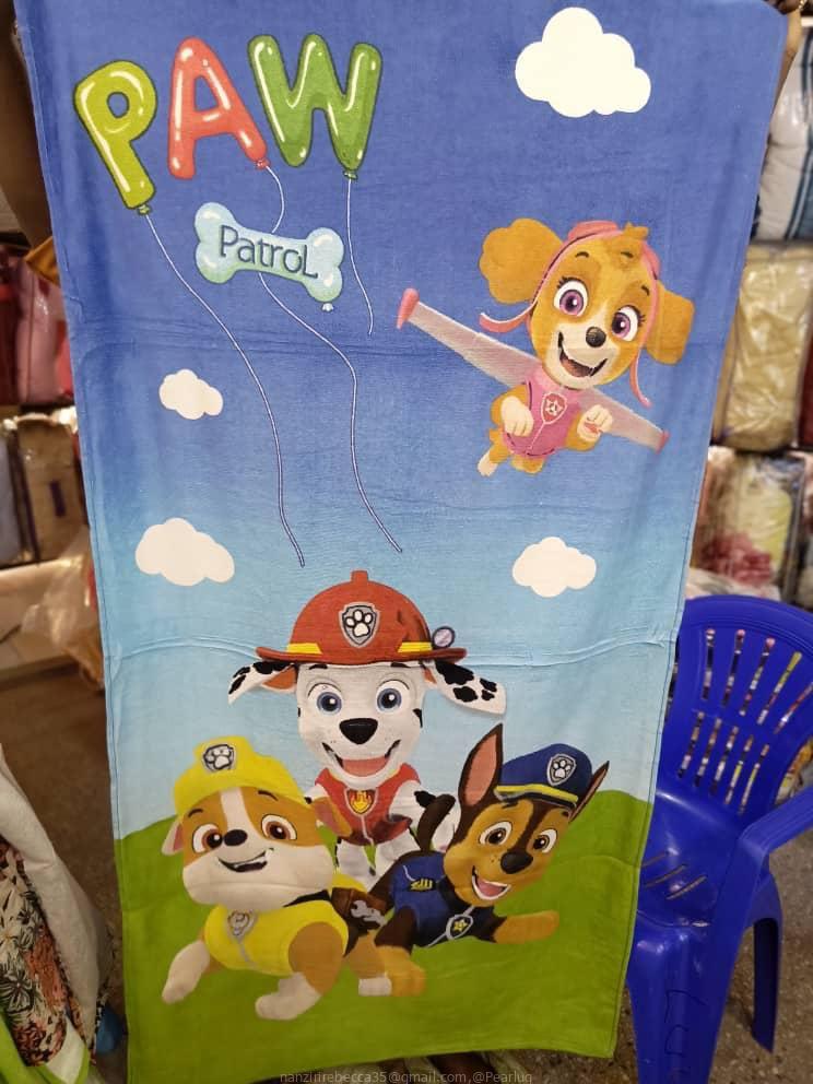 Kids towel cotton cartoon character