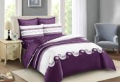 4pcs duvet 5*6 cotton with 2pillowcases, 1bedsheet and 1duvet