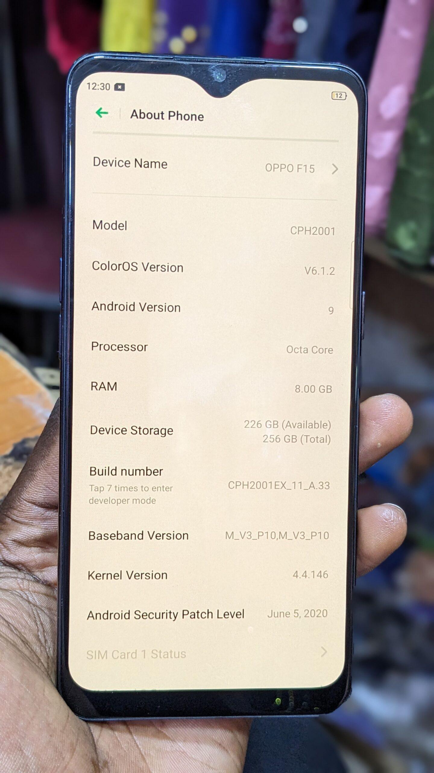 OPPO F15