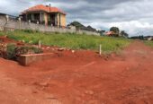 Commercial/residential titled plots for sale Nansana Bujjuko,price ranging from 65m plus………
