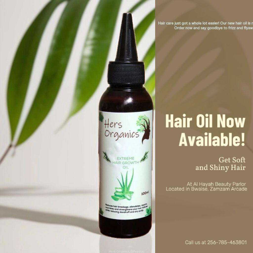 Hair growth oil