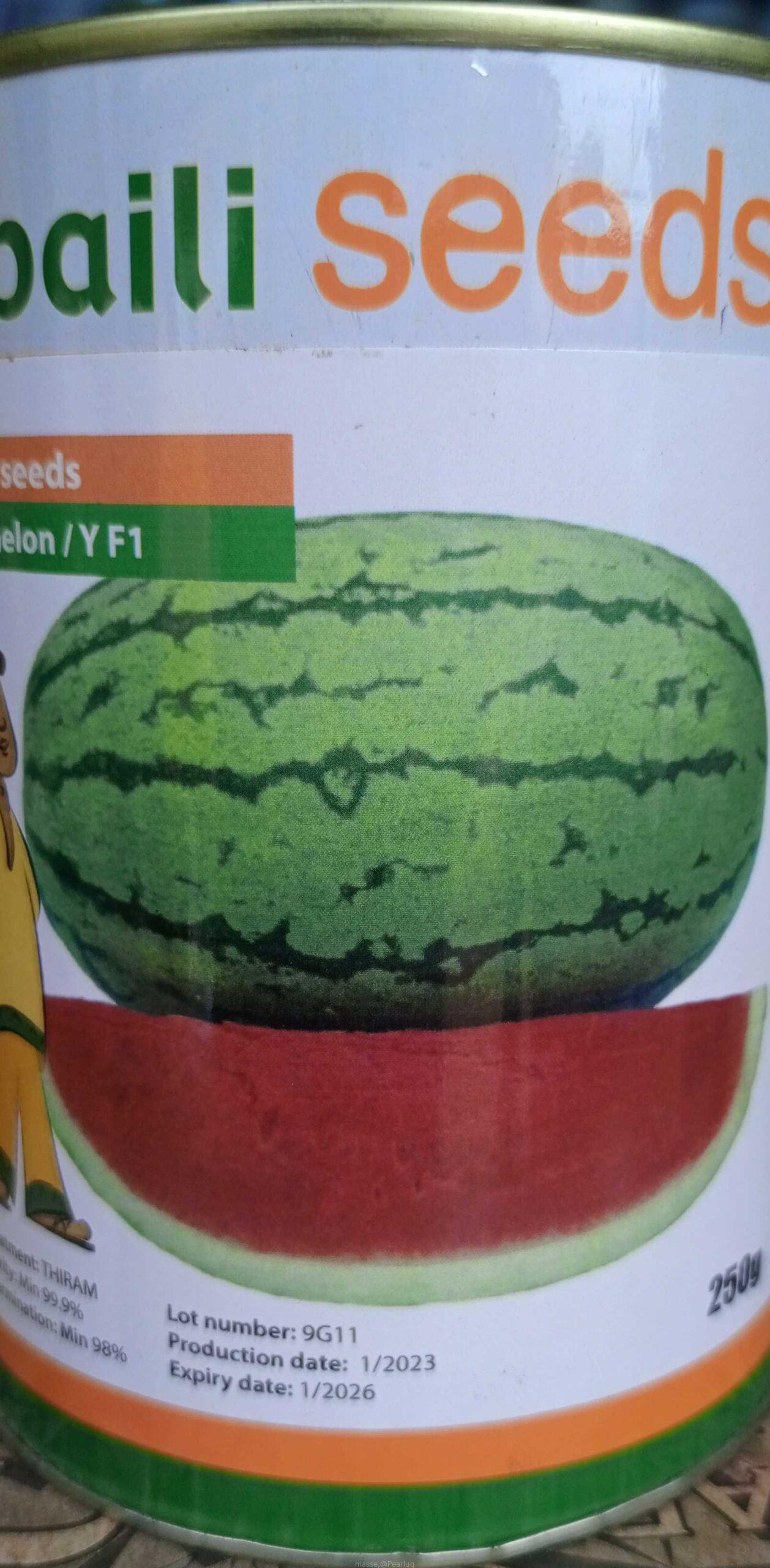 Hybrid watermelon f1 250g