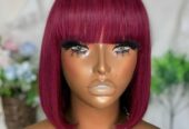 Bob fringe wigs